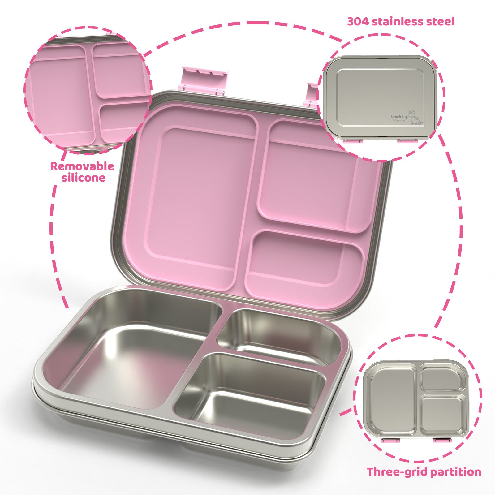 JoyMate Steel Bento